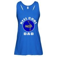 Fishing Funny Fisher Reel Cool Dad Funny Fishing Dad Gift Ladies Essential Flowy Tank