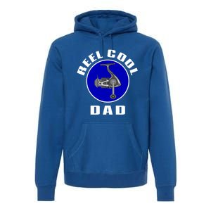 Fishing Funny Fisher Reel Cool Dad Funny Fishing Dad Gift Premium Hoodie