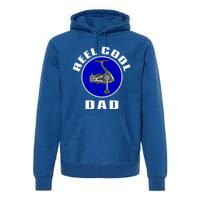 Fishing Funny Fisher Reel Cool Dad Funny Fishing Dad Gift Premium Hoodie