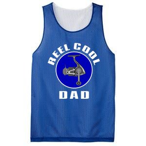 Fishing Funny Fisher Reel Cool Dad Funny Fishing Dad Gift Mesh Reversible Basketball Jersey Tank