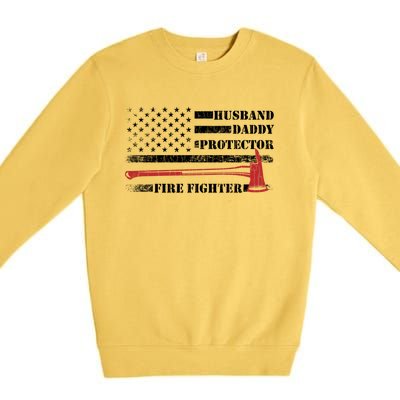 Firefighter Funny Fire Fire Truck Graphic Gift Premium Crewneck Sweatshirt