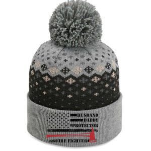 Firefighter Funny Fire Fire Truck Graphic Gift The Baniff Cuffed Pom Beanie