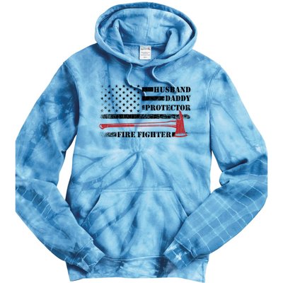 Firefighter Funny Fire Fire Truck Graphic Gift Tie Dye Hoodie