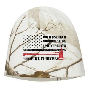 Firefighter Funny Fire Fire Truck Graphic Gift Kati - Camo Knit Beanie