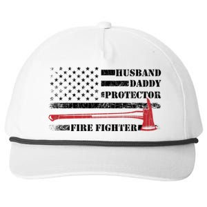 Firefighter Funny Fire Fire Truck Graphic Gift Snapback Five-Panel Rope Hat