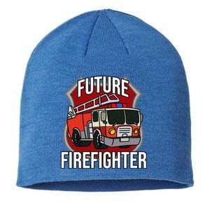 Future Firefighter Fire Fire Truck Car Gift Sustainable Beanie