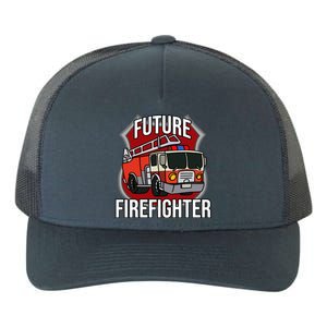 Future Firefighter Fire Fire Truck Car Gift Yupoong Adult 5-Panel Trucker Hat