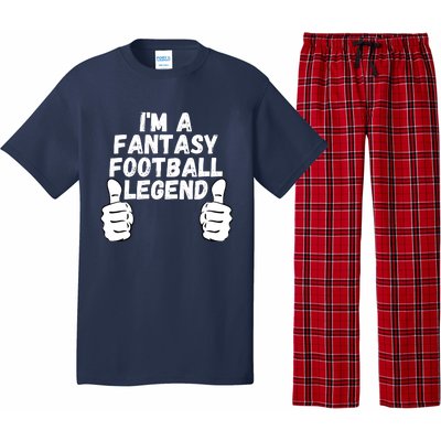 Funny Fantasy Football Champ, I’m A Fantasy Football Legend Pajama Set