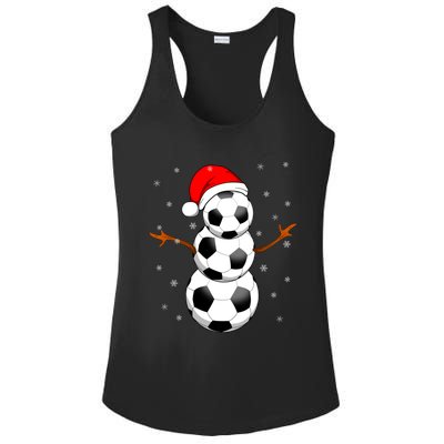 Funny Football Funny Gift For Boys Girls Christmas Snow Soccer Gift Ladies PosiCharge Competitor Racerback Tank