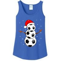 Funny Football Funny Gift For Boys Girls Christmas Snow Soccer Gift Ladies Essential Tank