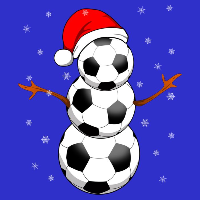 Funny Football Funny Gift For Boys Girls Christmas Snow Soccer Gift Womens Tank Top