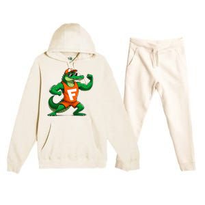 Florida Fun Fear The Chomp Gator Sport Premium Hooded Sweatsuit Set