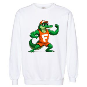 Florida Fun Fear The Chomp Gator Sport Garment-Dyed Sweatshirt