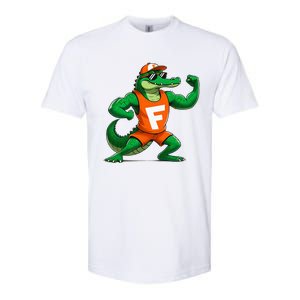 Florida Fun Fear The Chomp Gator Sport Softstyle CVC T-Shirt