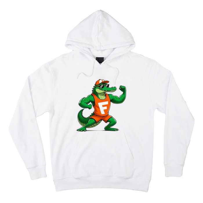 Florida Fun Fear The Chomp Gator Sport Hoodie