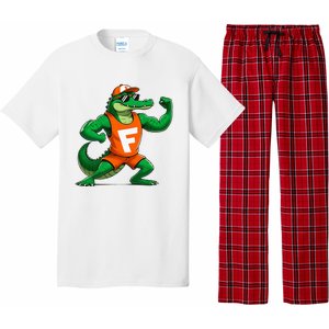 Florida Fun Fear The Chomp Gator Sport Pajama Set