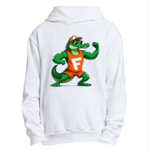 Florida Fun Fear The Chomp Gator Sport Urban Pullover Hoodie