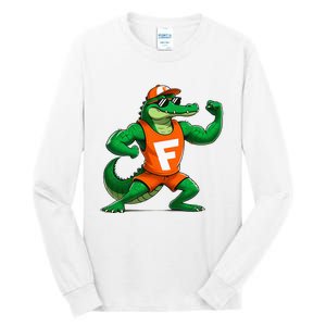 Florida Fun Fear The Chomp Gator Sport Tall Long Sleeve T-Shirt