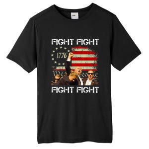 Fight Fight Fight Trump 2024 Tall Fusion ChromaSoft Performance T-Shirt