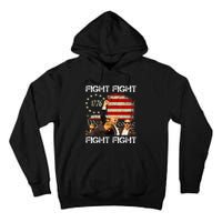 Fight Fight Fight Trump 2024 Tall Hoodie