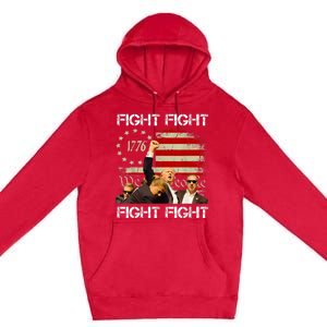 Fight Fight Fight Trump 2024 Premium Pullover Hoodie