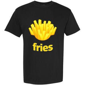 Funny French Fries Humorous Halloween Costume Garment-Dyed Heavyweight T-Shirt