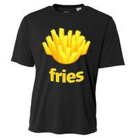 Funny French Fries Humorous Halloween Costume Cooling Performance Crew T-Shirt