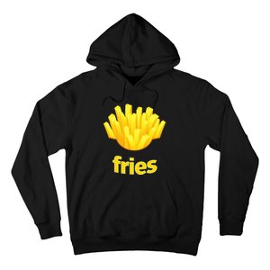 Funny French Fries Humorous Halloween Costume Hoodie