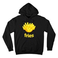 Funny French Fries Humorous Halloween Costume Hoodie