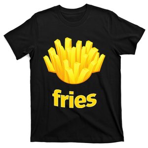 Funny French Fries Humorous Halloween Costume T-Shirt