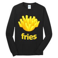 Funny French Fries Humorous Halloween Costume Tall Long Sleeve T-Shirt