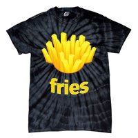 Funny French Fries Humorous Halloween Costume Tie-Dye T-Shirt