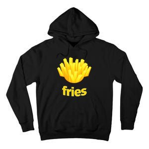 Funny French Fries Humorous Halloween Costume Tall Hoodie