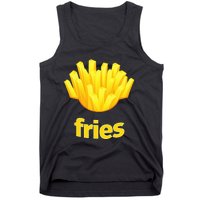 Funny French Fries Humorous Halloween Costume Tank Top