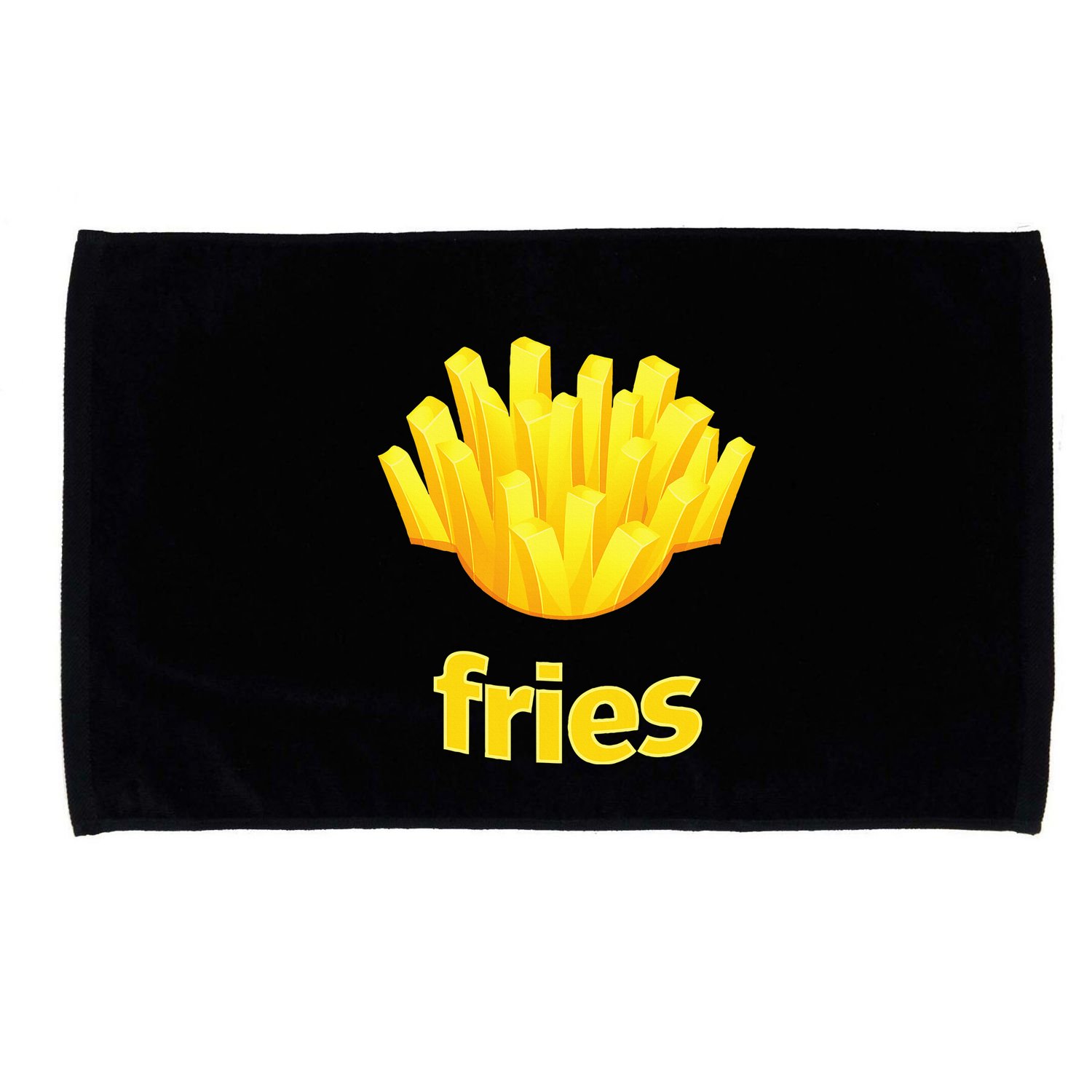 Funny French Fries Humorous Halloween Costume Microfiber Hand Towel