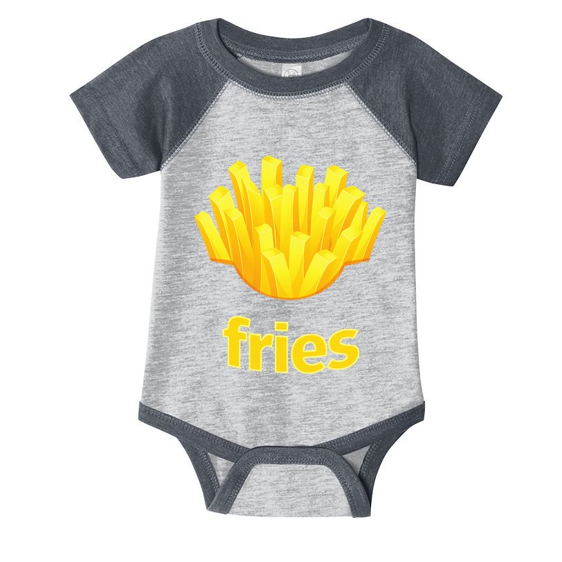 Funny French Fries Humorous Halloween Costume Infant Baby Jersey Bodysuit