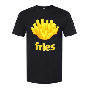 Funny French Fries Humorous Halloween Costume Softstyle CVC T-Shirt