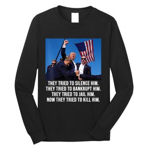 Fight Fight Fight Trump 2024 Long Sleeve Shirt