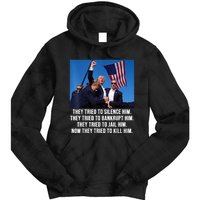 Fight Fight Fight Trump 2024 Tie Dye Hoodie