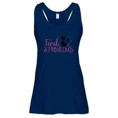 Feral & Fabulous Funny Ladies Essential Flowy Tank