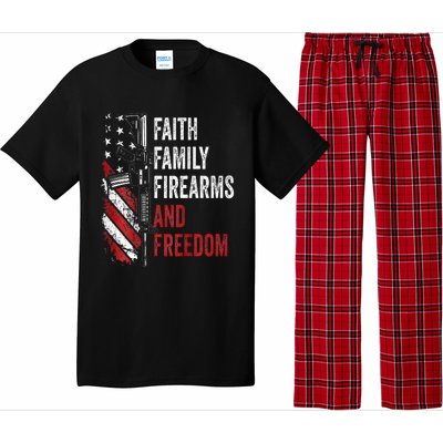 Faith Family Firearms & Freedom Pro God Guns Ar15 Pajama Set