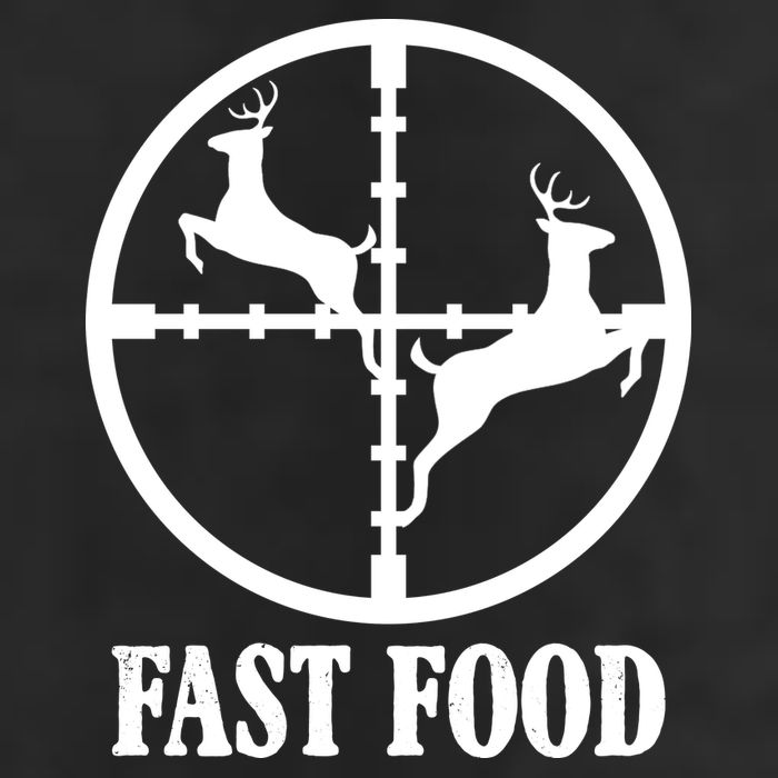 Fast Food Funny Deer Hunting Season Adult Drive Performance Visor