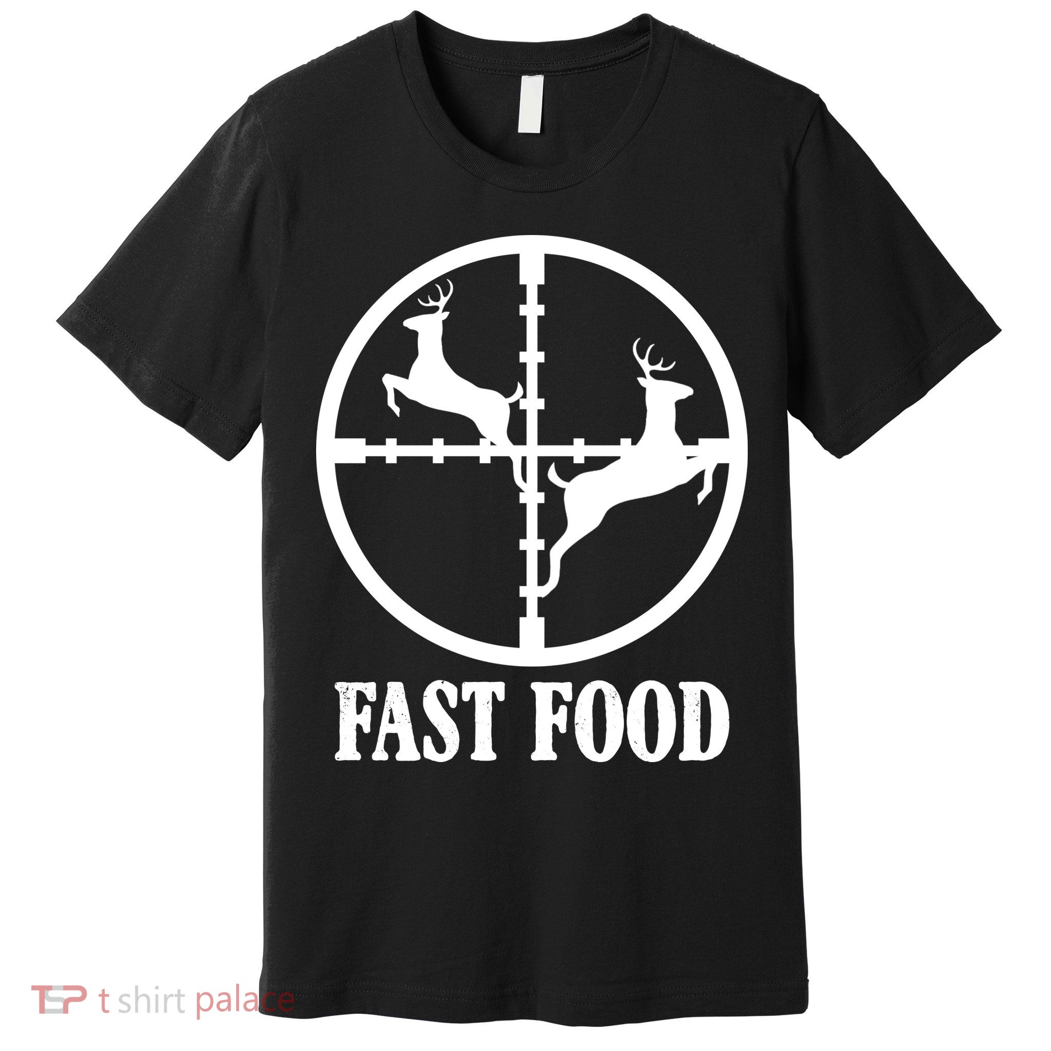 Fast Food Funny Deer Hunting Season Premium T-Shirt