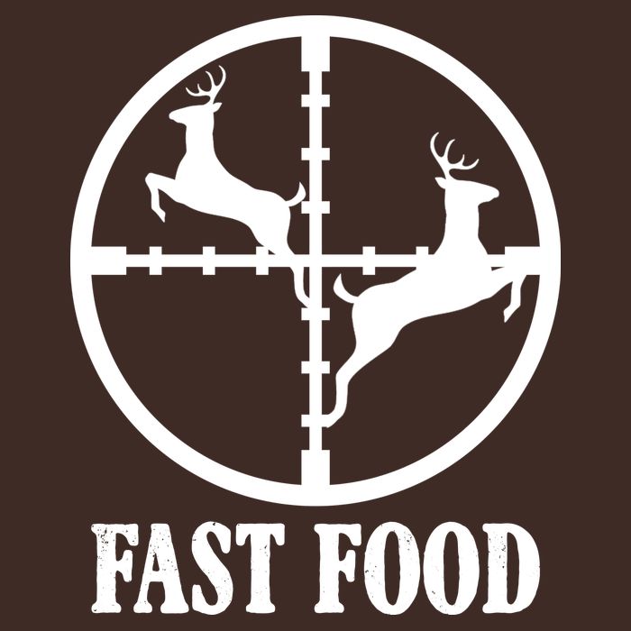 Fast Food Funny Deer Hunting Season Cooling Performance Crew T-Shirt