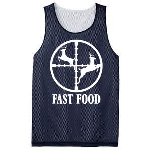 Fast Food Funny Deer Hunting Season Mesh Reversible Basketball Jersey Tank