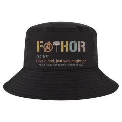 Fathor Funny Fathor Definition Funny Cool Comfort Performance Bucket Hat