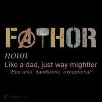 Fathor Funny Fathor Definition Funny Sweatshirt
