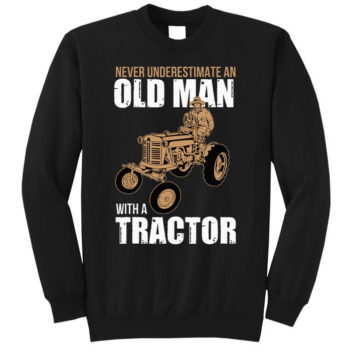 Funny Farmer Farm Tractor Farming Truck Lovers Humor Outfit Sweatshirt