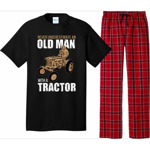 Funny Farmer Farm Tractor Farming Truck Lovers Humor Outfit Pajama Set