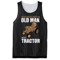 Funny Farmer Farm Tractor Farming Truck Lovers Humor Outfit Mesh Reversible Basketball Jersey Tank